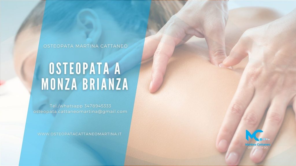 Osteopata a Monza e Brianza Osteopata Martina Cattaneo