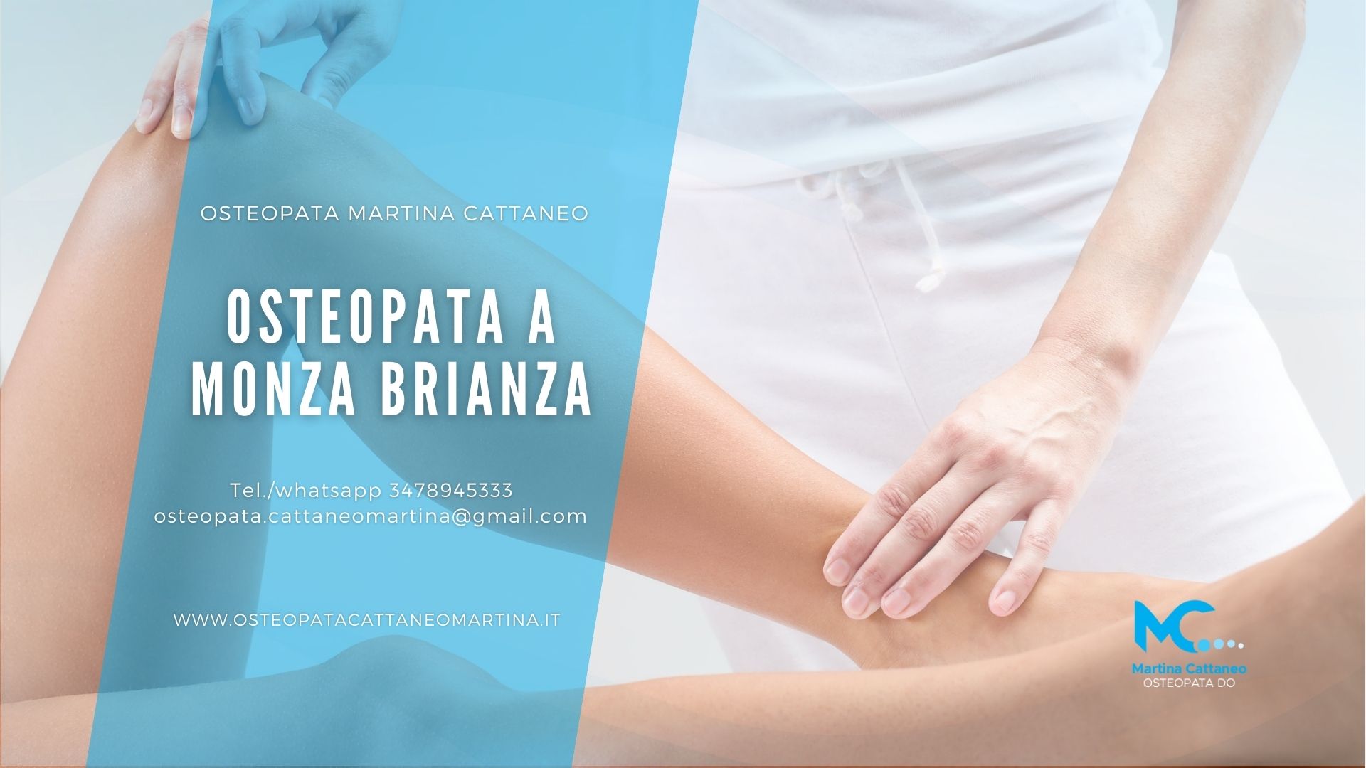 Osteopatia a Monza e Brianza Osteopata Martina Cattaneo