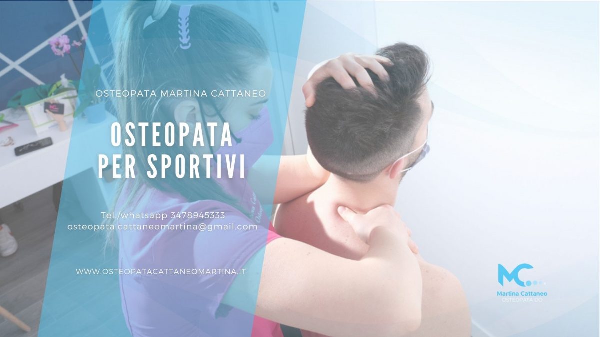 Osteopatia e sport a Monza Brianza connubio vincente