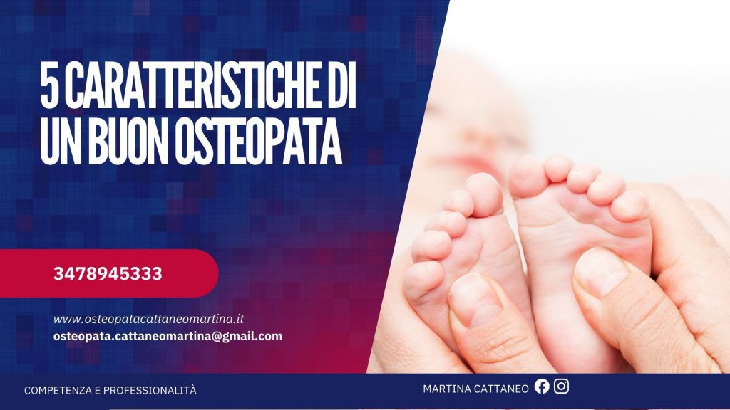 5 caratteristiche di un buon osteopata (Osteopata a Monza)