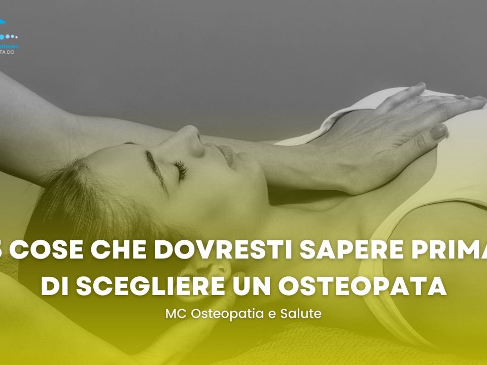 5 cose che dovresti sapere prima di scegliere un osteopata Martina Cattaneo monza brianza