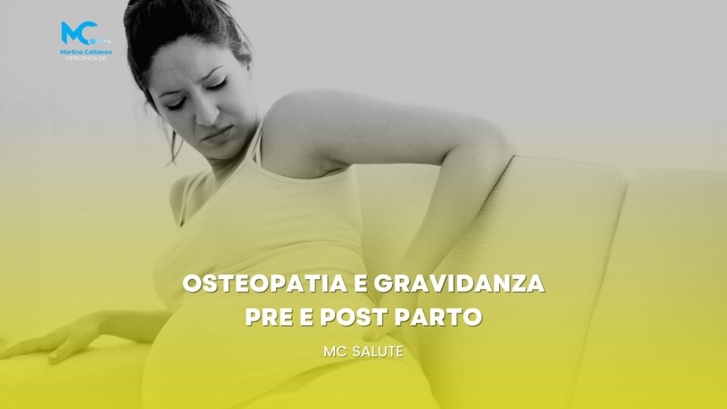 Osteopatia e gravidanza pre e post parto osteopata Martina Cattaneo monza brianza