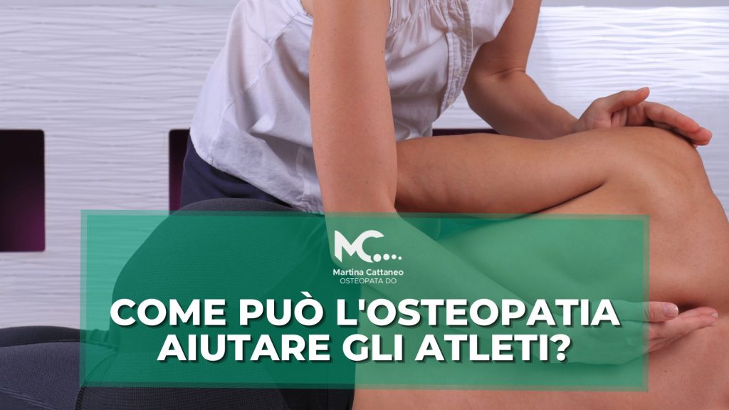 Come può l osteopatia aiutare gli atleti osteopata monza brianza osteopatia