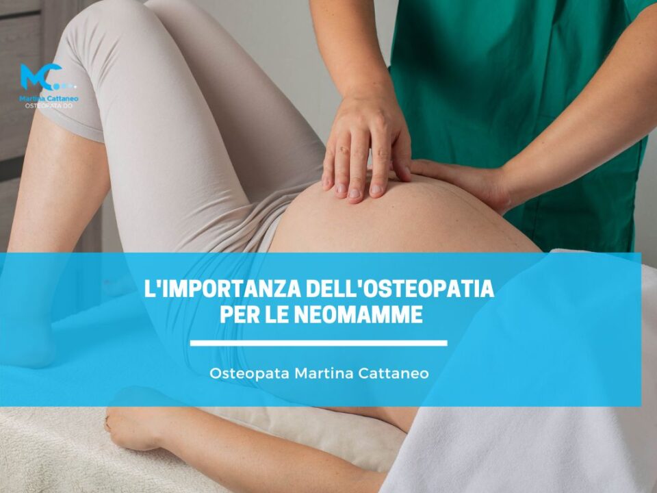importanza dell Osteopatia per le Neomamme