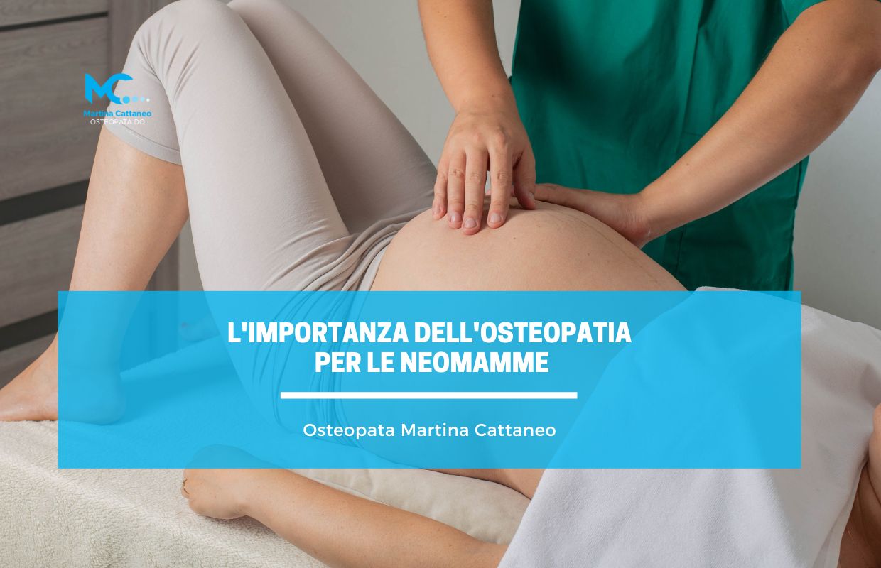 importanza dell Osteopatia per le Neomamme