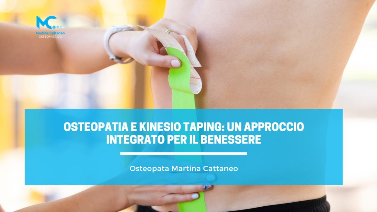Osteopatia e Kinesio Taping Un Approccio Integrato per il Benessere
