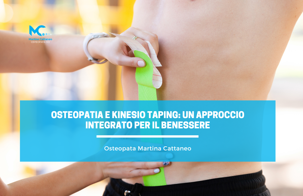Osteopatia e Kinesio Taping Un Approccio Integrato per il Benessere