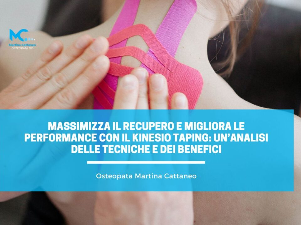 Massimizza il recupero e migliora le performance con il Kinesio Taping un analisi delle tecniche e dei benefici