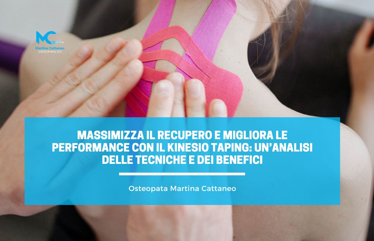 Massimizza il recupero e migliora le performance con il Kinesio Taping un analisi delle tecniche e dei benefici
