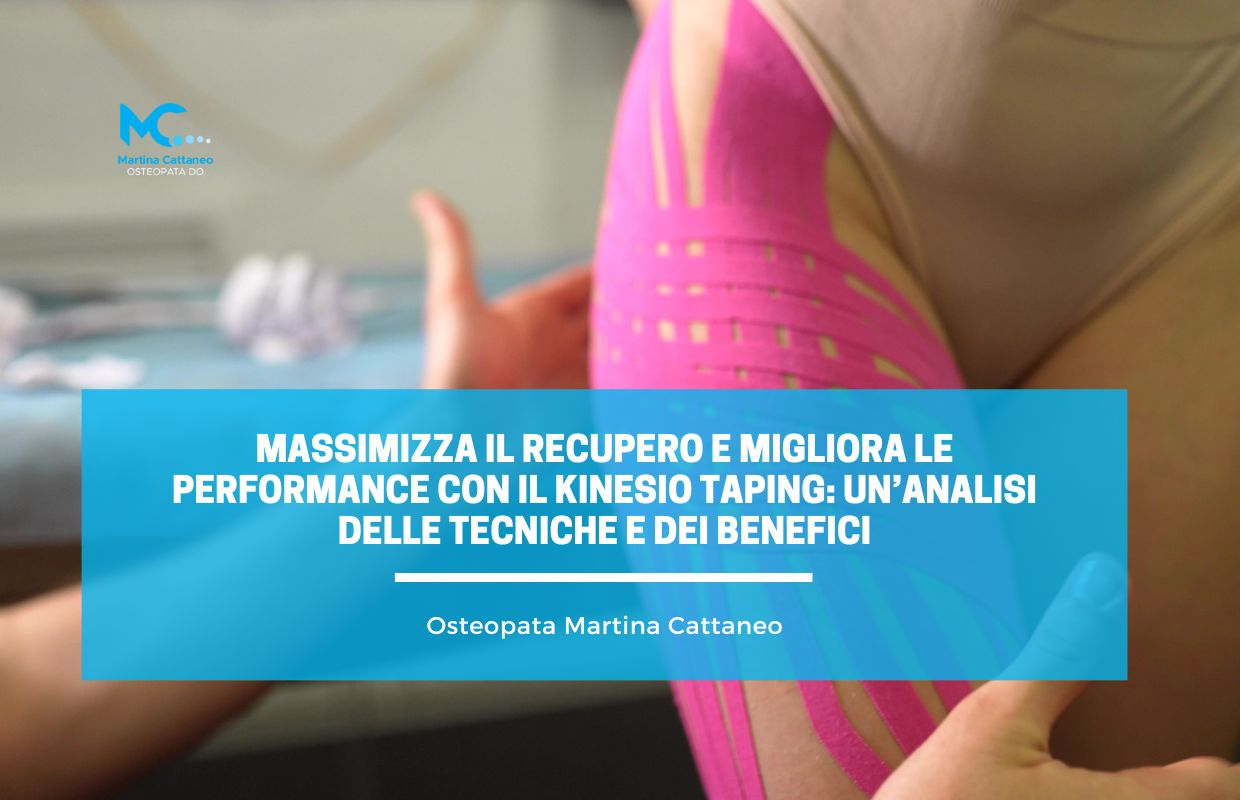 Massimizza il recupero e migliora le performance con il Kinesio Taping un analisi delle tecniche e dei benefici